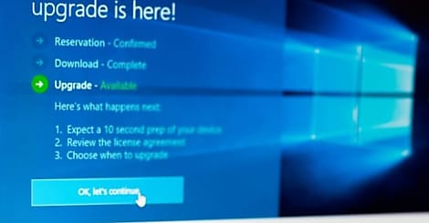 Migration forcée vers Windows 10 : une fausse alerte