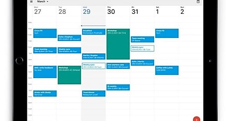 Google optimise - enfin - Calendar pour les iPad d'Apple