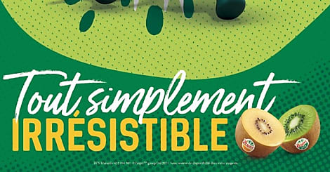 Les Zespri kiwi planent sur nos écrans