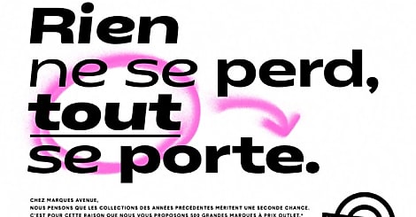 [La créa du retail] Le dernière campagne de Marques Avenue
