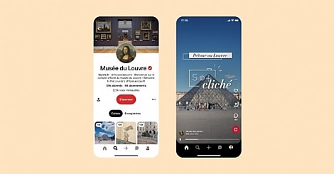 Le musée du Louvre et Pinterest dévoilent une série inédite de 10 vidéos