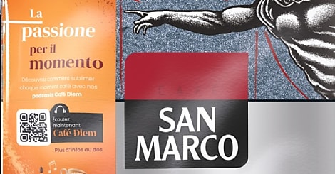 La marque de café San Marco lance son podcast « Café Diem »