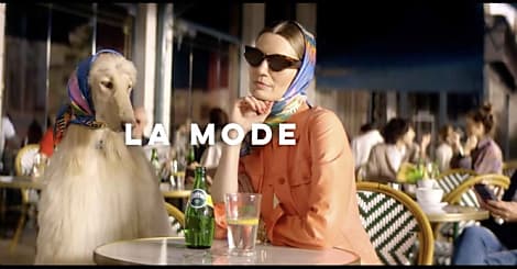[La Créa de la semaine] « Vu en terrasse », nouvelle campagne de Perrier