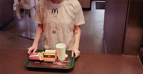 [Tribune] Mathieu Jolly (fondateur de Seenapse), 'McDonald's fait de ses fans des pubs vivantes en leur offrant un T-shirt où leur commande est imprimée'