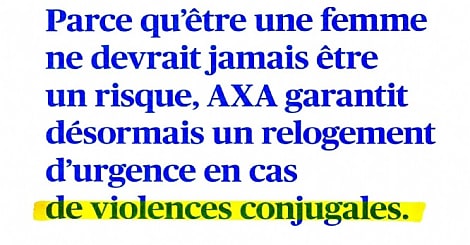 [La Créa de la semaine] «3 mots qui peuvent tout changer», nouvelle campagne d'AXA France