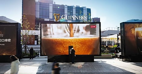 [La Créa de la semaine] Le «Guinness Street Studio», nouvelle campagne de Guinness
