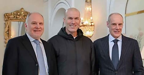 Zinédine Zidane : nouvel ambassadeur du Palace Merano