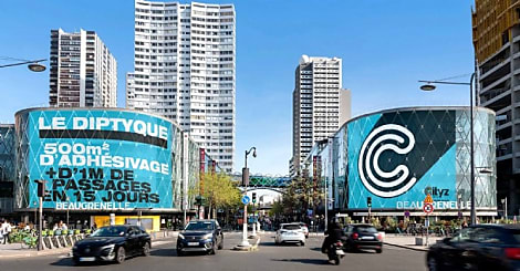 Cityz Media lance un dispositif XXL à Beaugrenelle Paris