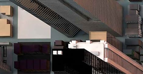 merger and acquisition business concept, join company on puzzle pieces, 3d rendering