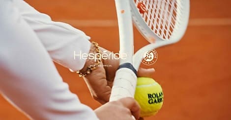 Hespéride dévoile sa campagne pour Roland-Garros