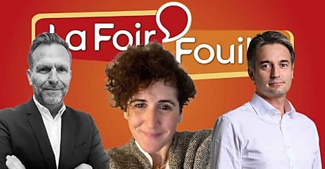 De gauche à droite : Nicolas Muller, Astrid Dupin, Frédéric Fraissinet.