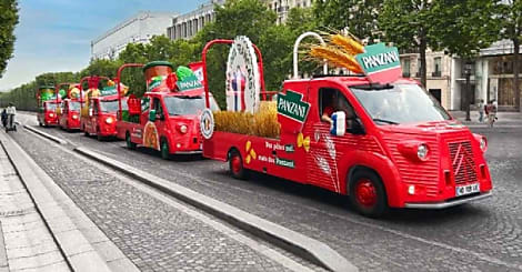Panzani présente son dispositif pour le Tour de France
