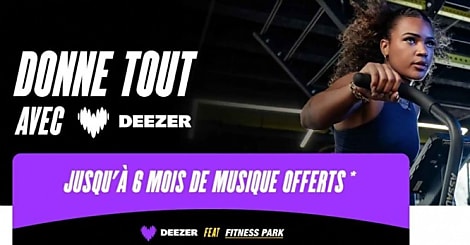 Fitness Park et Deezer présentent leur partenariat