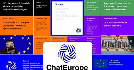 ChatEurope : le 1er chatbot dédié à l'actualité européenne