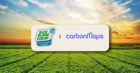 Bleu-Blanc-Coeur et Carbon Maps : unis pour réduire le CO2