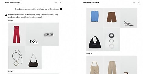 Mango lance Mango Stylist, son nouvel assistant optimisé par l'IA