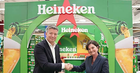 Heineken signe un accord durable avec Carrefour