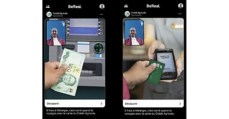 Le Crédit Agricole investit BeReal pour séduire la Gen Z