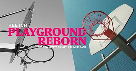 Heetch redonne vie aux terrains de basket franciliens