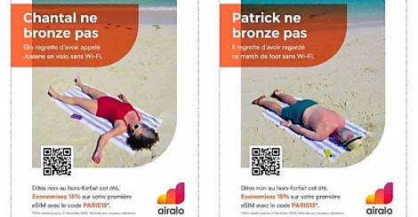 Airalo promeut l'eSIM dans une campagne déployée en Europe