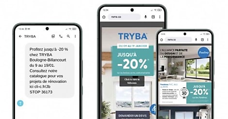 TRYBA : le SMS pour transformer la relation client dans la menuiserie