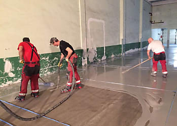 Les travaux dans le datacenter de Limburg.