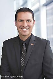 Jean-François Morin, VP en charge des Technologies numériques chez Hydro-Québec