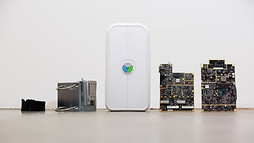 Le module d'accès se veut résistant aux conditions extrêmes et simple à installer.