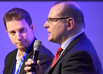 Arnaud Fournier et Philippe Maire.