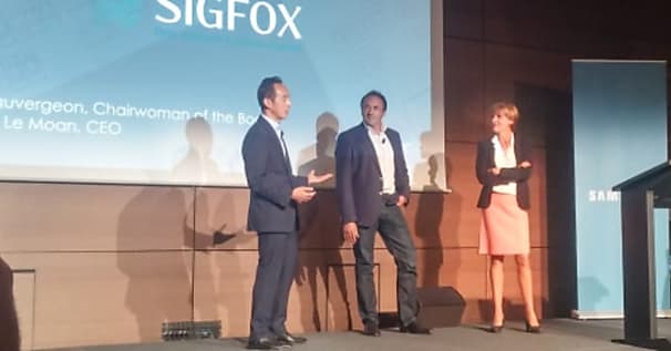Samsung parie sur le Français Sigfox dans l'Internet des objets