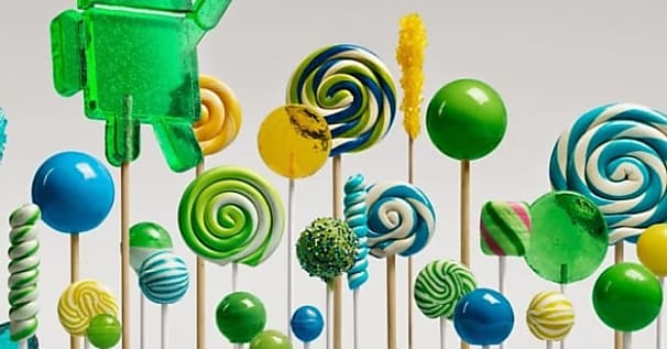 18 % d'utilisateurs pour Android 5 « Lollipop »