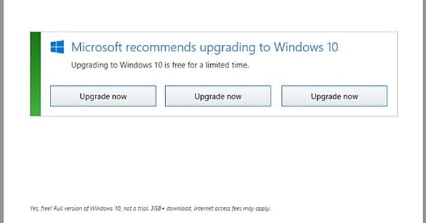 Migration vers Windows 10 : Microsoft lève (un peu) le pied