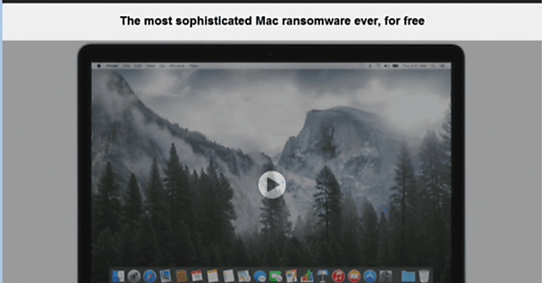 MacRansom, le premier RaaS dédié aux machines macOS