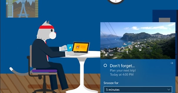 Version d'été pour Windows 10 Fall Creators Update