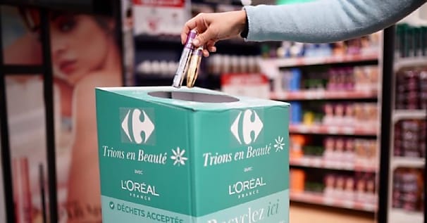 L'Oréal France, Carrefour et TerraCycle s'associent pour recycler les emballages  [...]