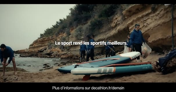 [La créa du retail] ' Le sport rend le monde meilleur ', dernière campagne de Decathlon