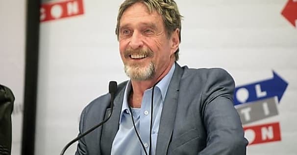 John McAfee : retour sur une carrière IT hors norme