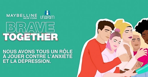 Maybelline New York aide les jeunes à lutter contre la dépression