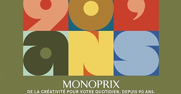 [La Créa du retail] 'La campagne des 90 ans', nouvelle campagne de Monoprix