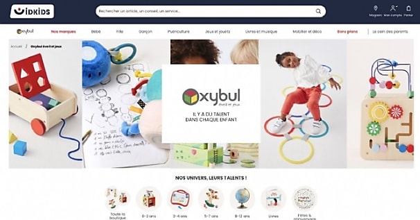 Un site et un programme de fidélité communs pour Oxybul et IDkids