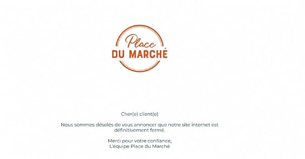Place du Marché placée en liquidation judiciaire