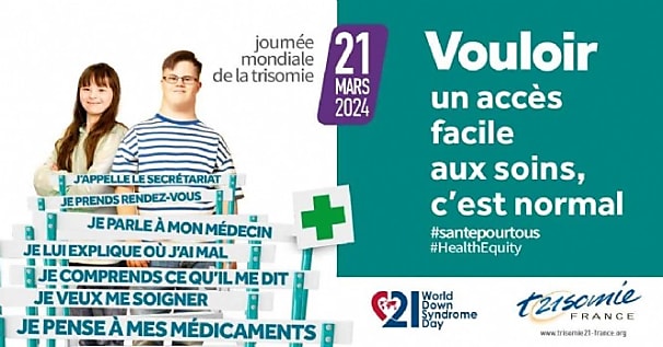 Une campagne de sensibilisation pour la Journée mondiale de la trisomie 21