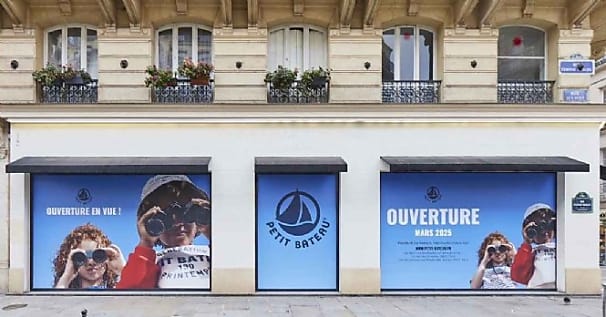Petit Bateau ouvre une nouvelle boutique au coeur de Paris