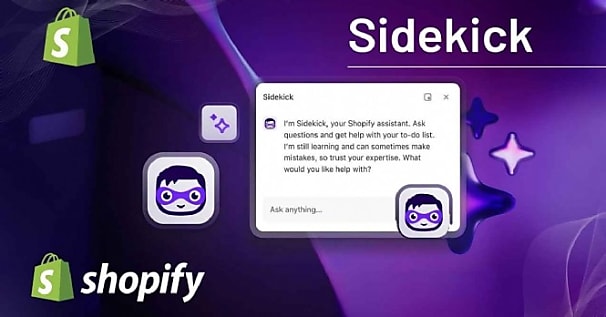 Shopify démocratise l'IA avec son assistant commercial Sidekick