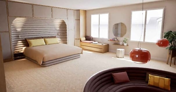 La Redoute anticipe la chambre de 2050
