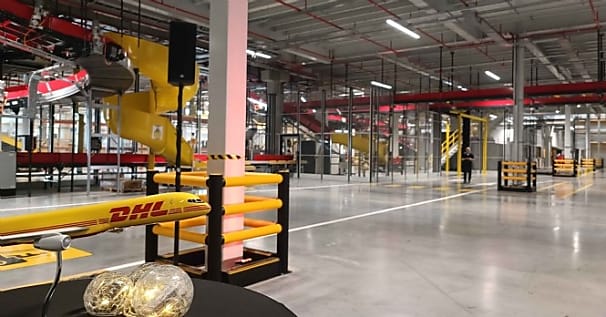 Lyon : DHL inaugure sa plateforme flambant neuve