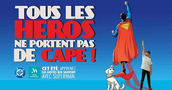 Club Marmara lance des animations premiers secours avec Warner et DC