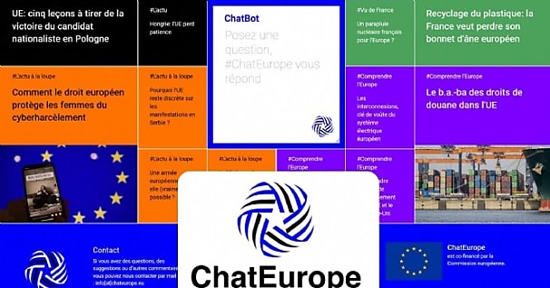 ChatEurope : le 1er chatbot dédié à l'actualité européenne
