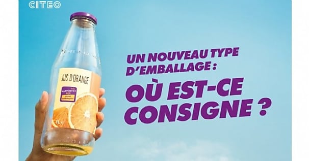 Citeo teste les emballages réemployables dans 4 régions