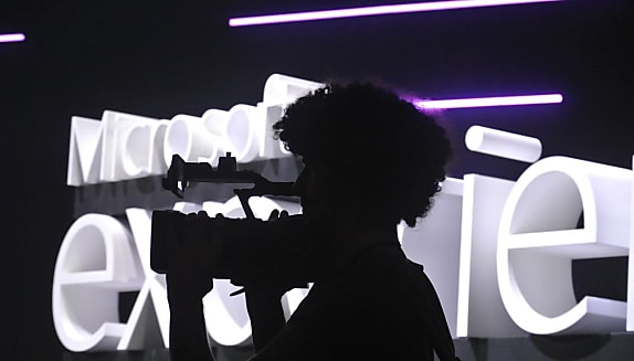Lors de Microsoft Expériences 2016.
